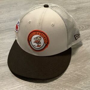 Cleveland Browns tan & brown SnapBack trucker cap
